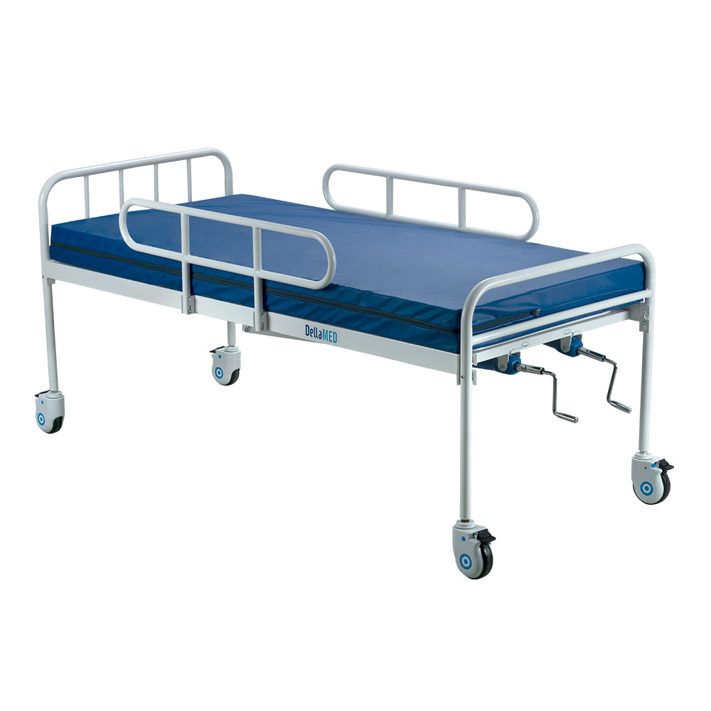 Cama Hospitalar 2 Movimentos Manual Até 180kg DX2 - Dellamed