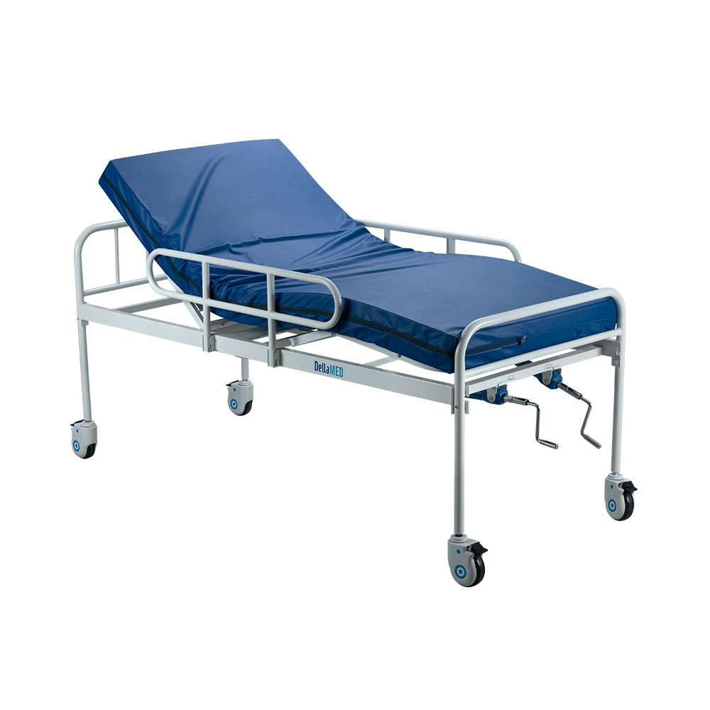 Cama Hospitalar 2 Movimentos Manual Até 180kg DX2 - Dellamed