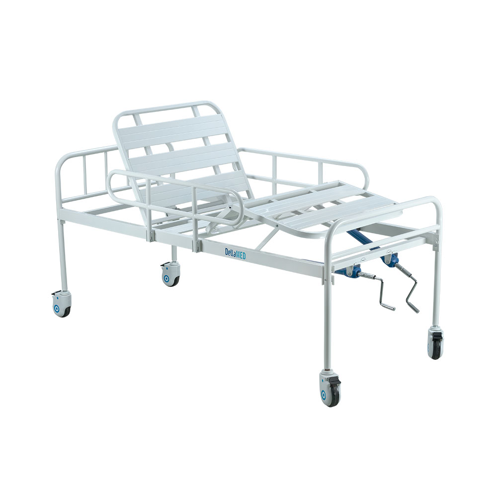 Cama Hospitalar 2 Movimentos Manual Até 180kg DX2 - Dellamed