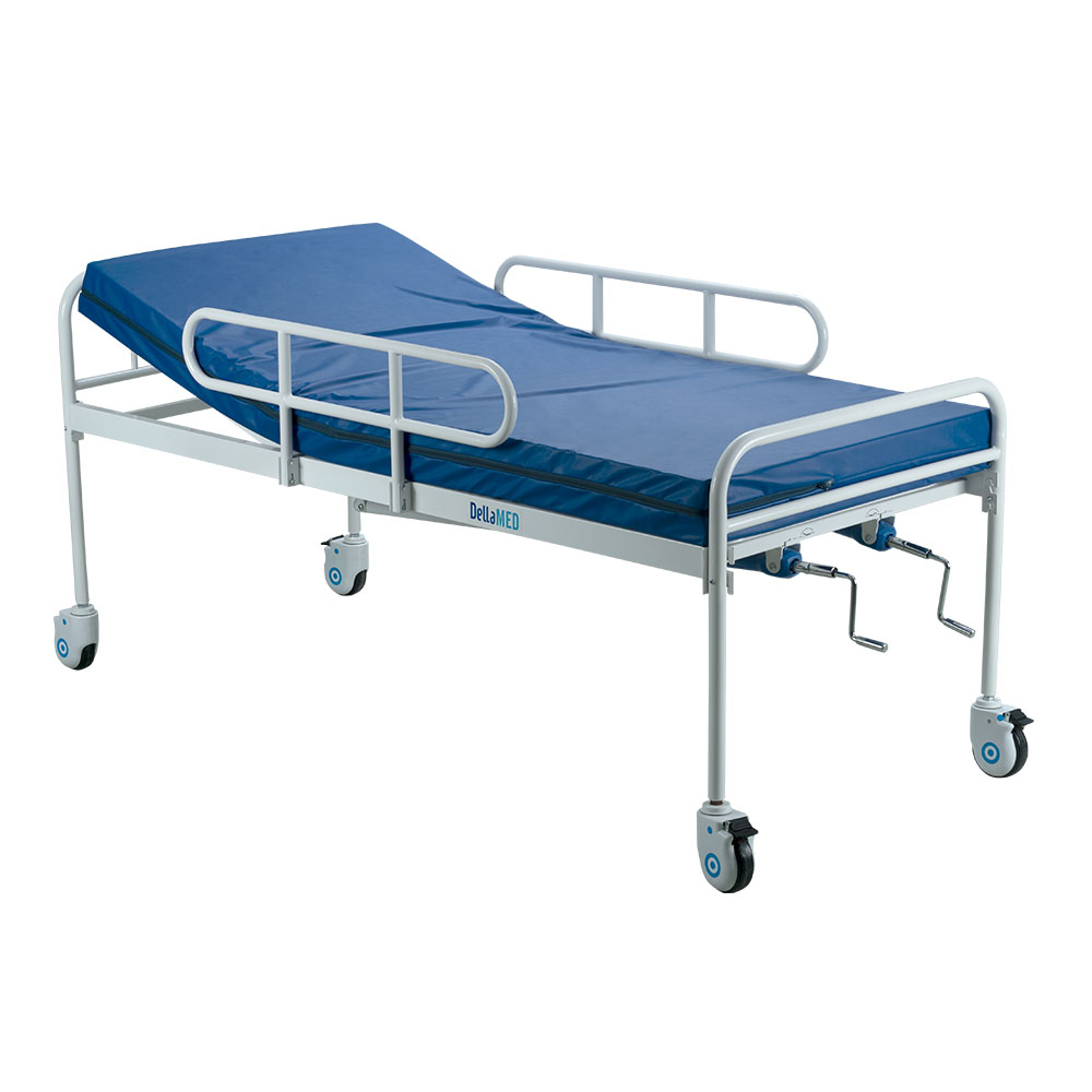 Cama Hospitalar 2 Movimentos Manual Até 180kg DX2 - Dellamed