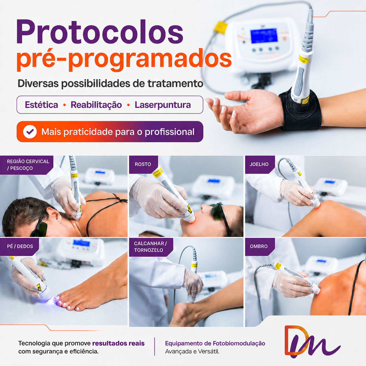 Laserpulse + Probe P3 660nm + P5 904 nm + Bolsa de Transporte - Ibramed