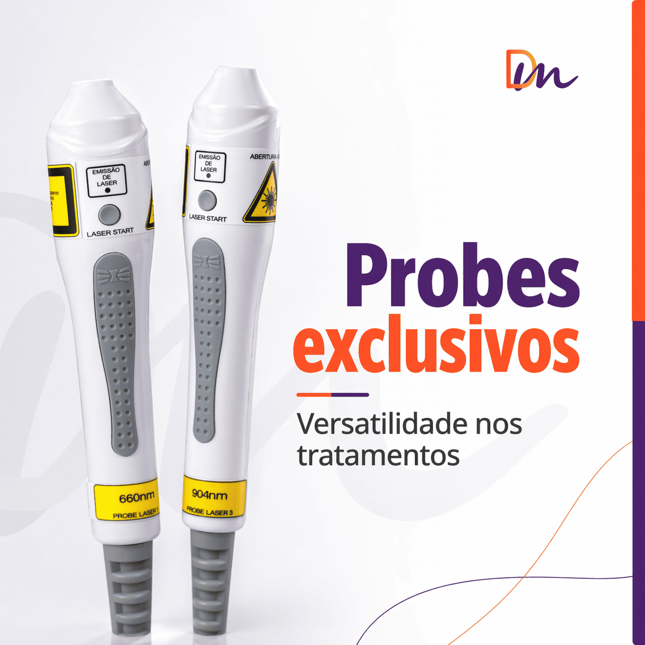 Laserpulse + Probe P3 660nm + P5 904 nm + Bolsa de Transporte - Ibramed