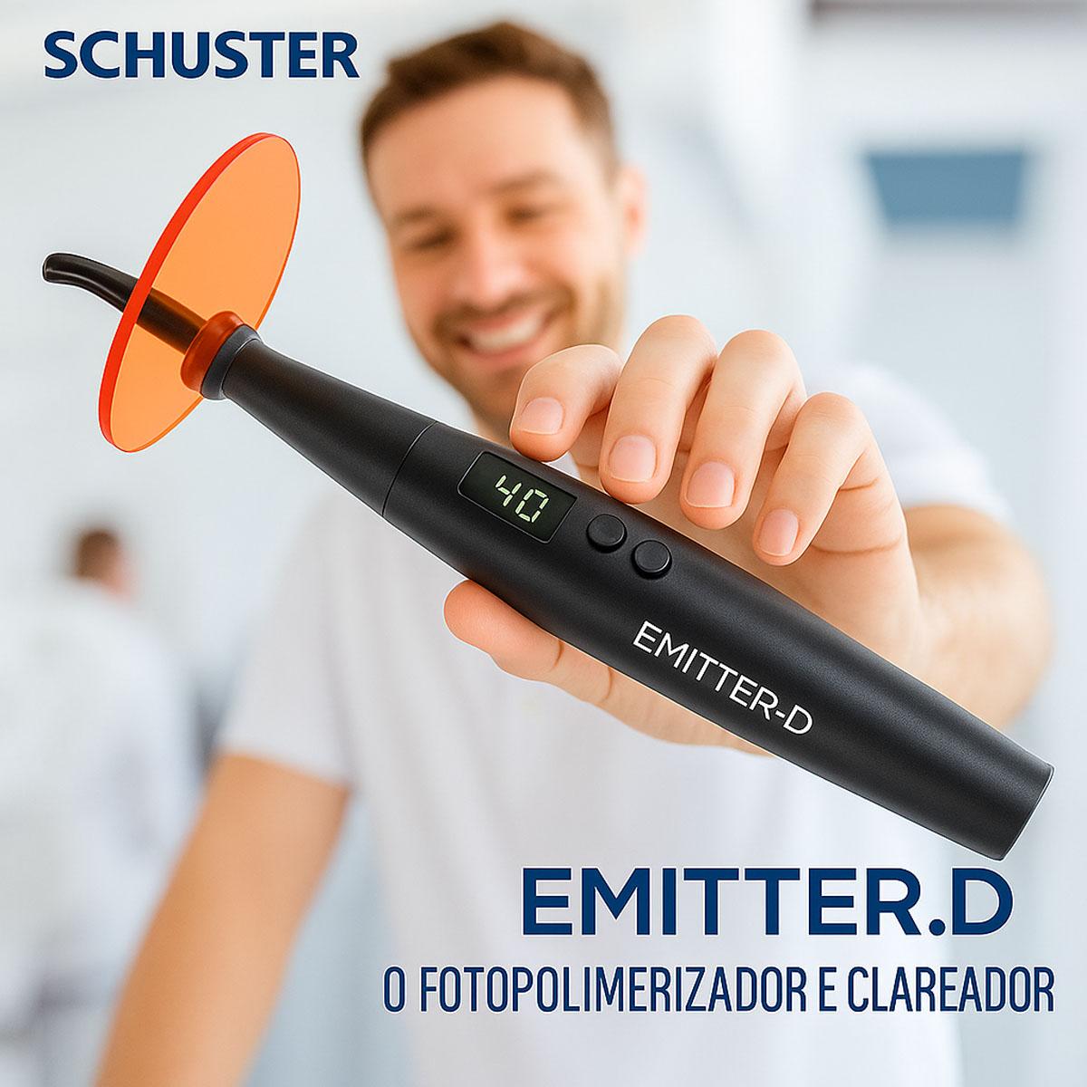 Fotoclareador Emitter D + Ponteiras De Clareamento - Schuster
