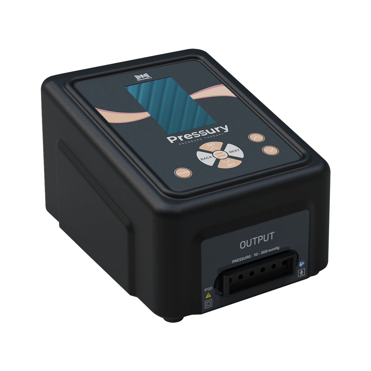 Equipamento Pressury Portátil Para Tratamentos De Pressoterapia - Ibramed