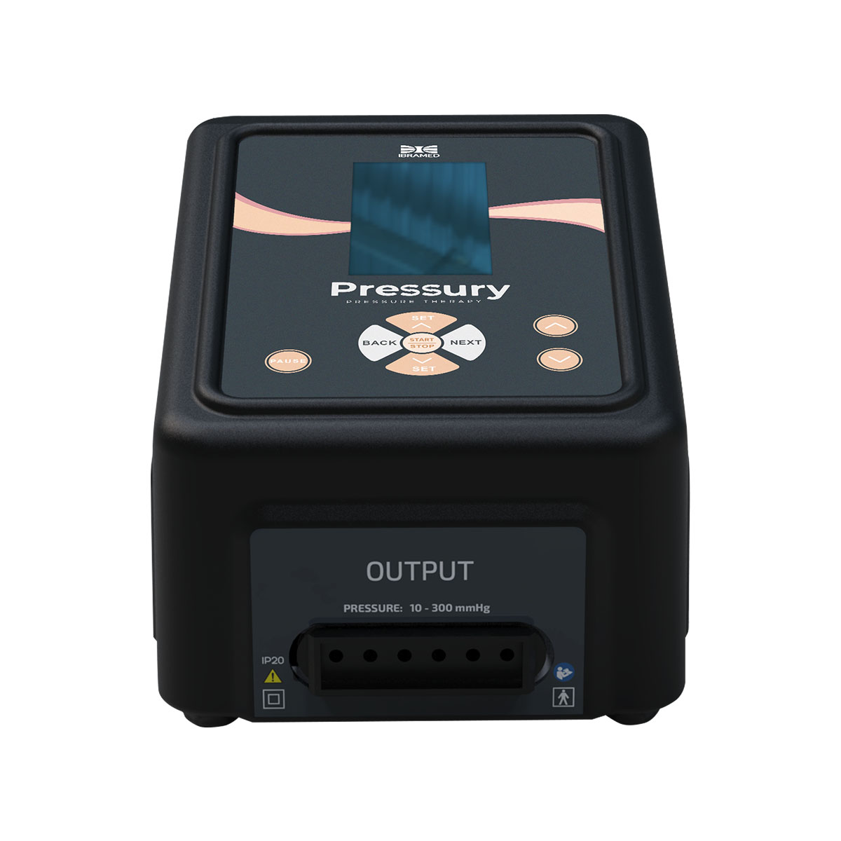 Equipamento Pressury Portátil Para Tratamentos De Pressoterapia - Ibramed