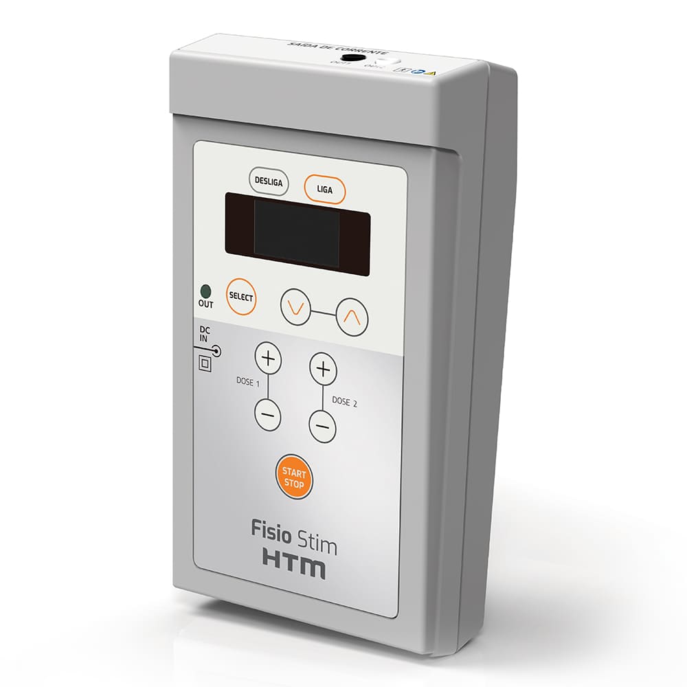Aparelho Eletromedico Eletroestimulação Muscular Portatil Fisio Stim - HTM