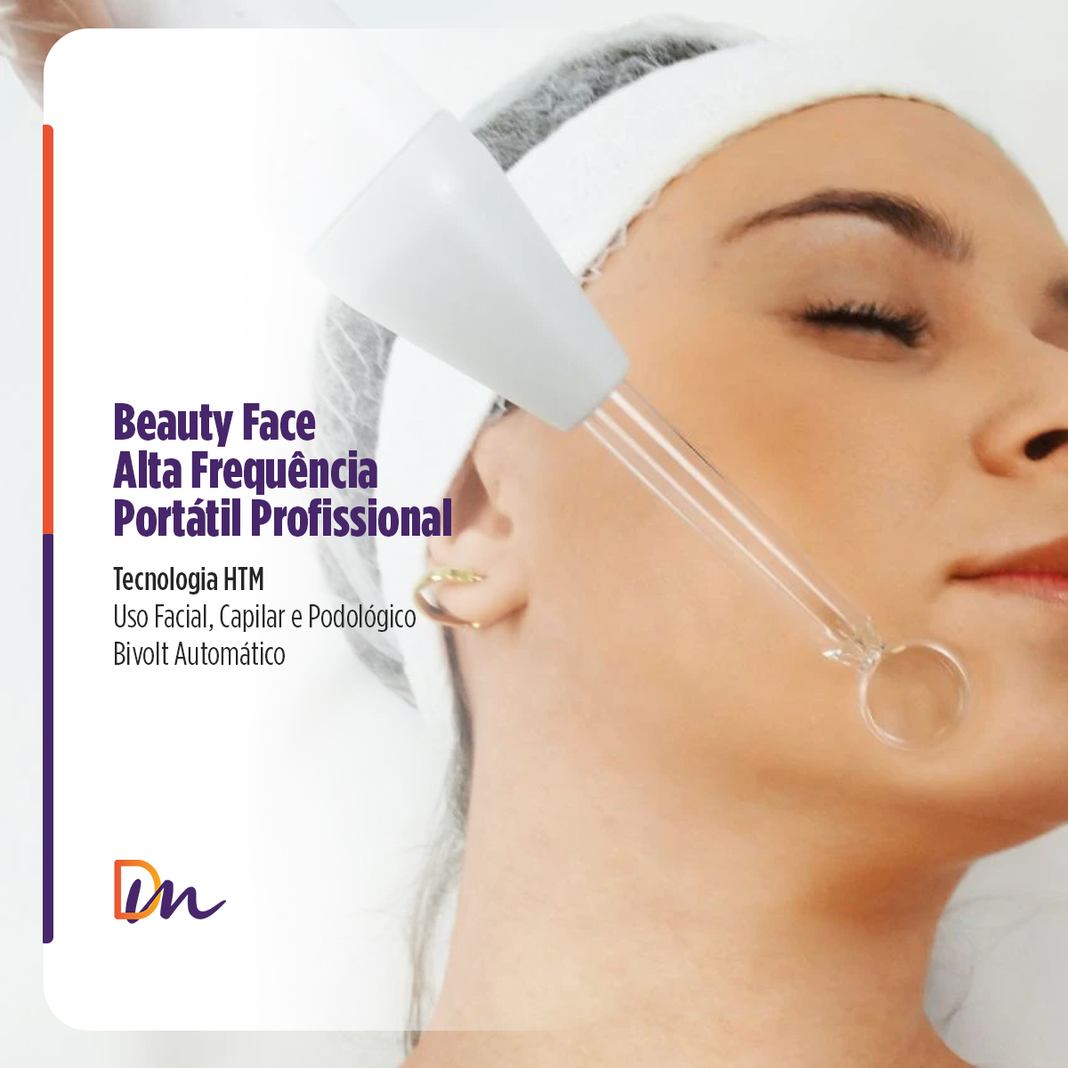 Beauty Face Equipamento Eletroestimulador Muscular Portátil - HTM
