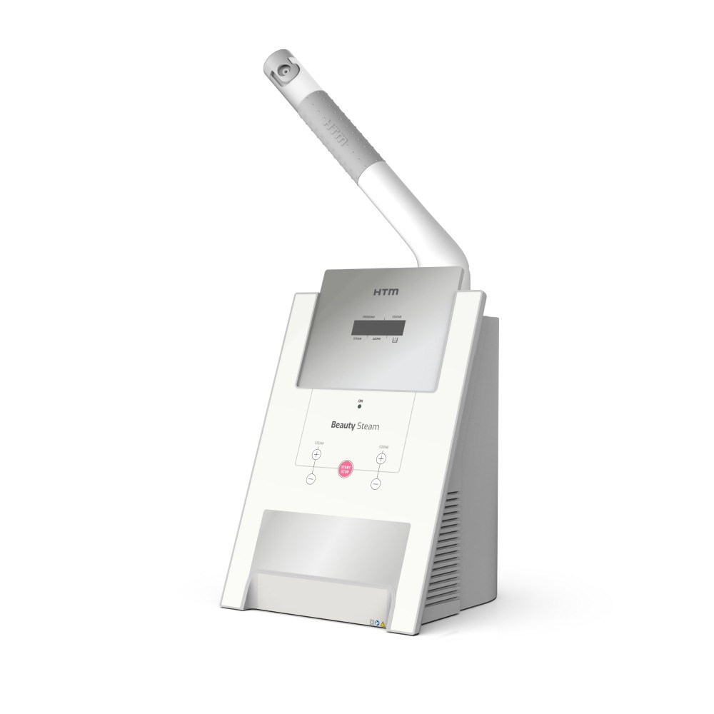 Beauty Steam Vapor de Ozônio Facial Profissional com Aromaterapia e Carrinho para Estética HTM