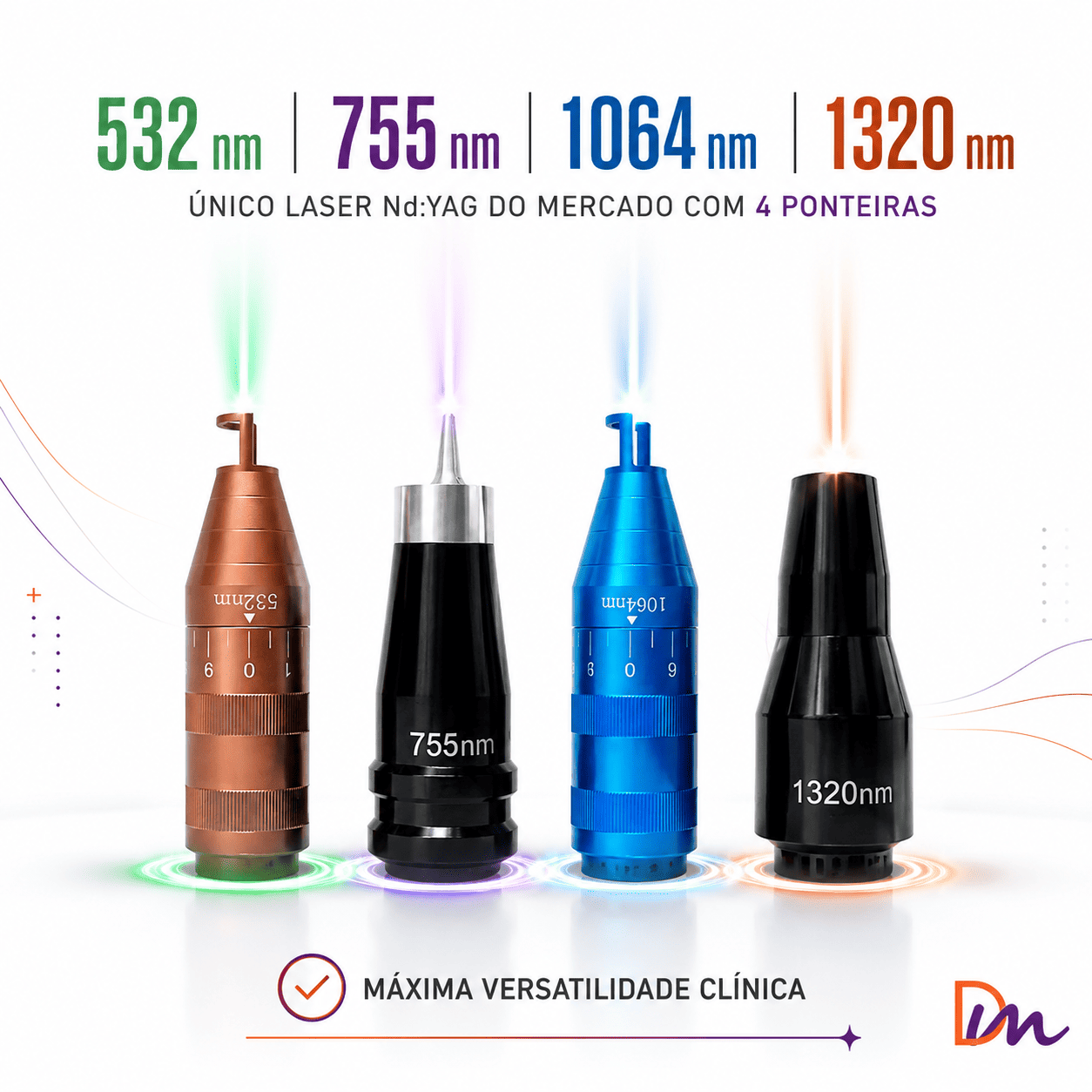 Equipamento De Laser Syrius Yag + 4 Ponteiras - Ibramed