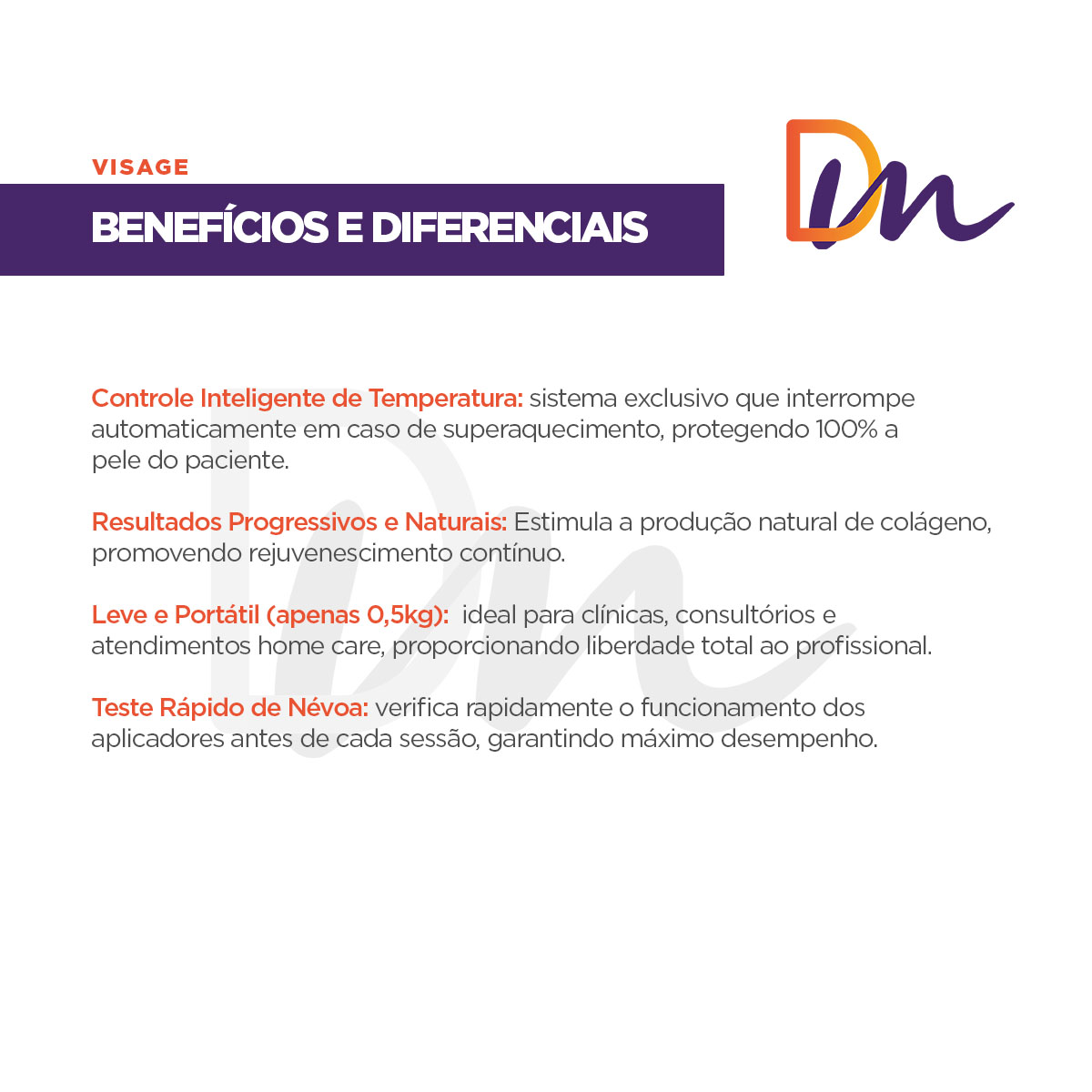 Visage Equipamento Portátil De Ultrassom Microfocado - Ibramed