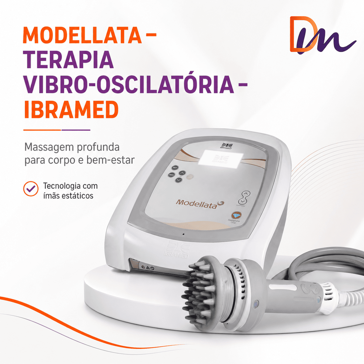 Modellata Equipamento de Terapia Vibro-Oscilatório - Ibramed
