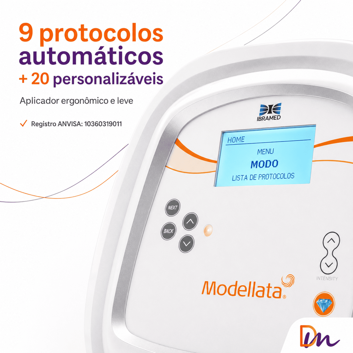 Modellata Equipamento de Terapia Vibro-Oscilatório - Ibramed