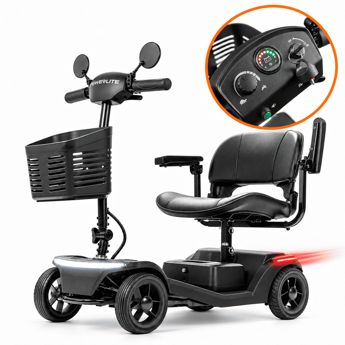 Scooter Elétrica Motorizada Lumus - Power lite