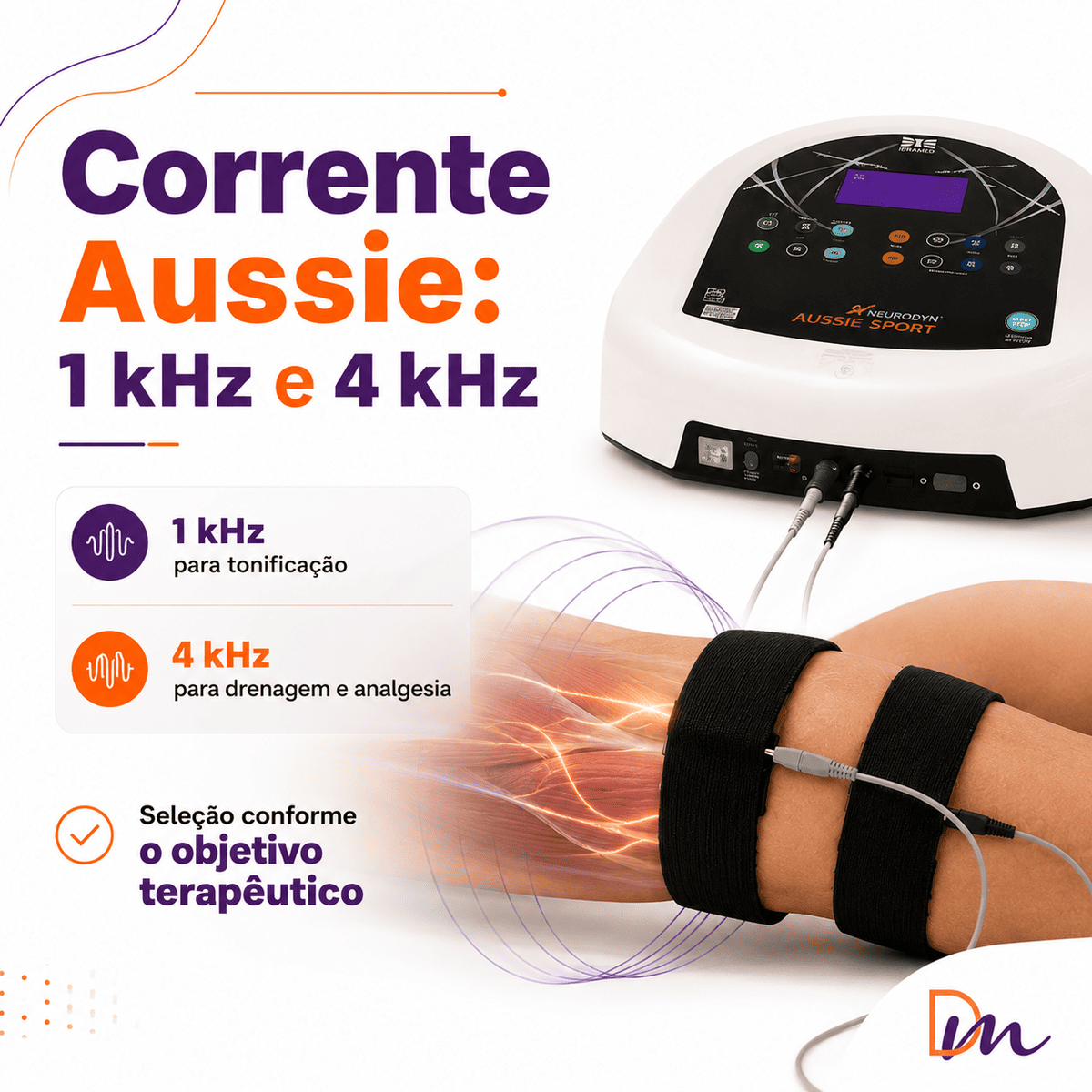 Neurodyn Aussie Aparelho De Corrente Aussie - IBramed