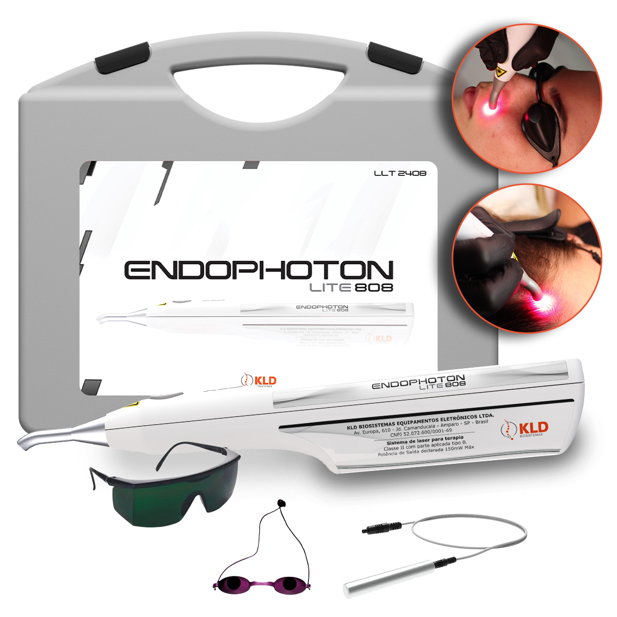 Endophoton Lite 808 LLT 2408 - KLD Biossistemas