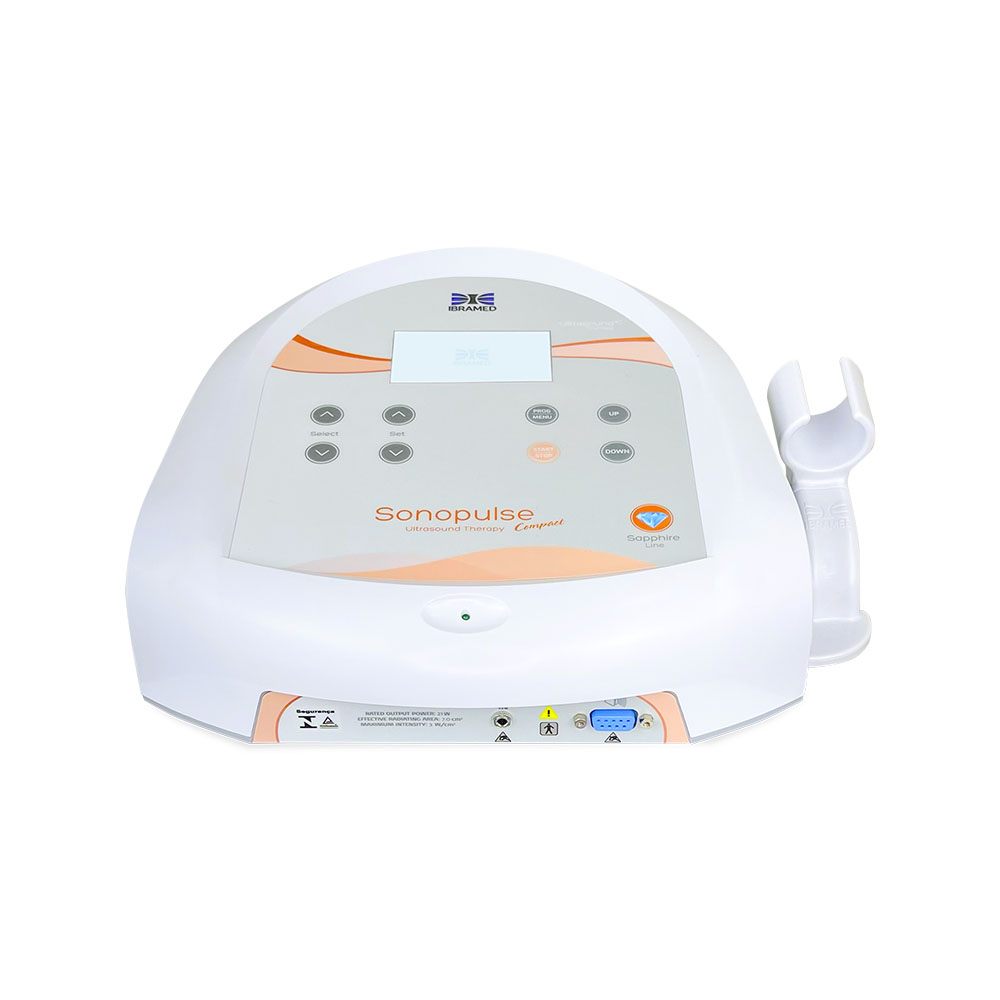 Sonopulse Compact Aparelho de Ultrassom 3Mhz Salmão Código: 01004006 - Ibramed