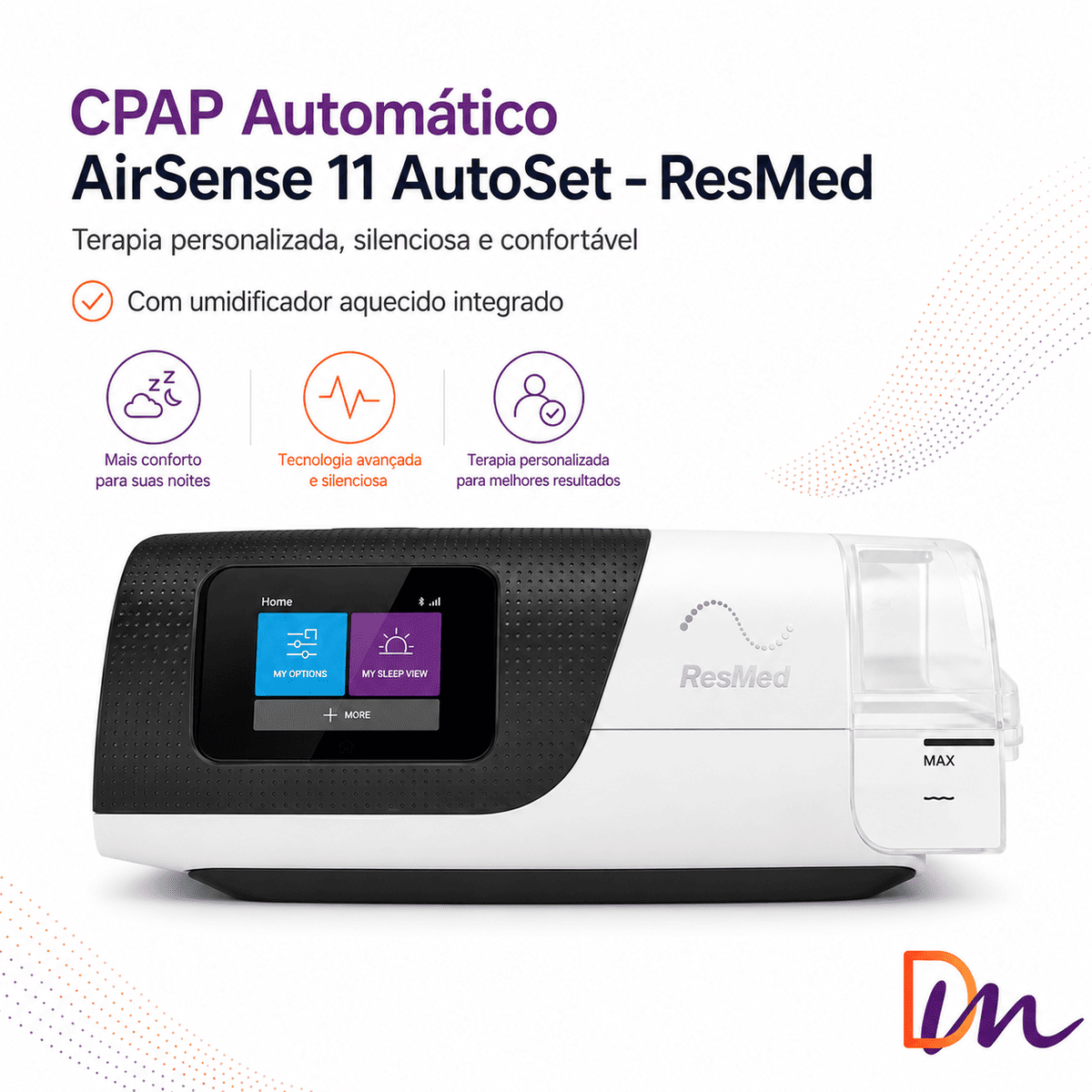 CPAP Automático AirSense 11 Autoset 4G - RESMED