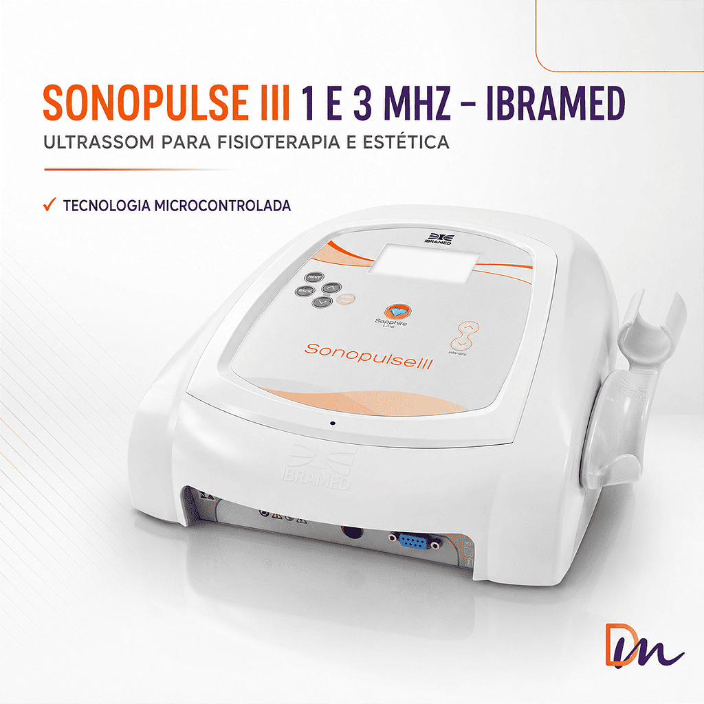 Sonopulse III 1 E 3MHZ + Neurodyn II 4 Canais