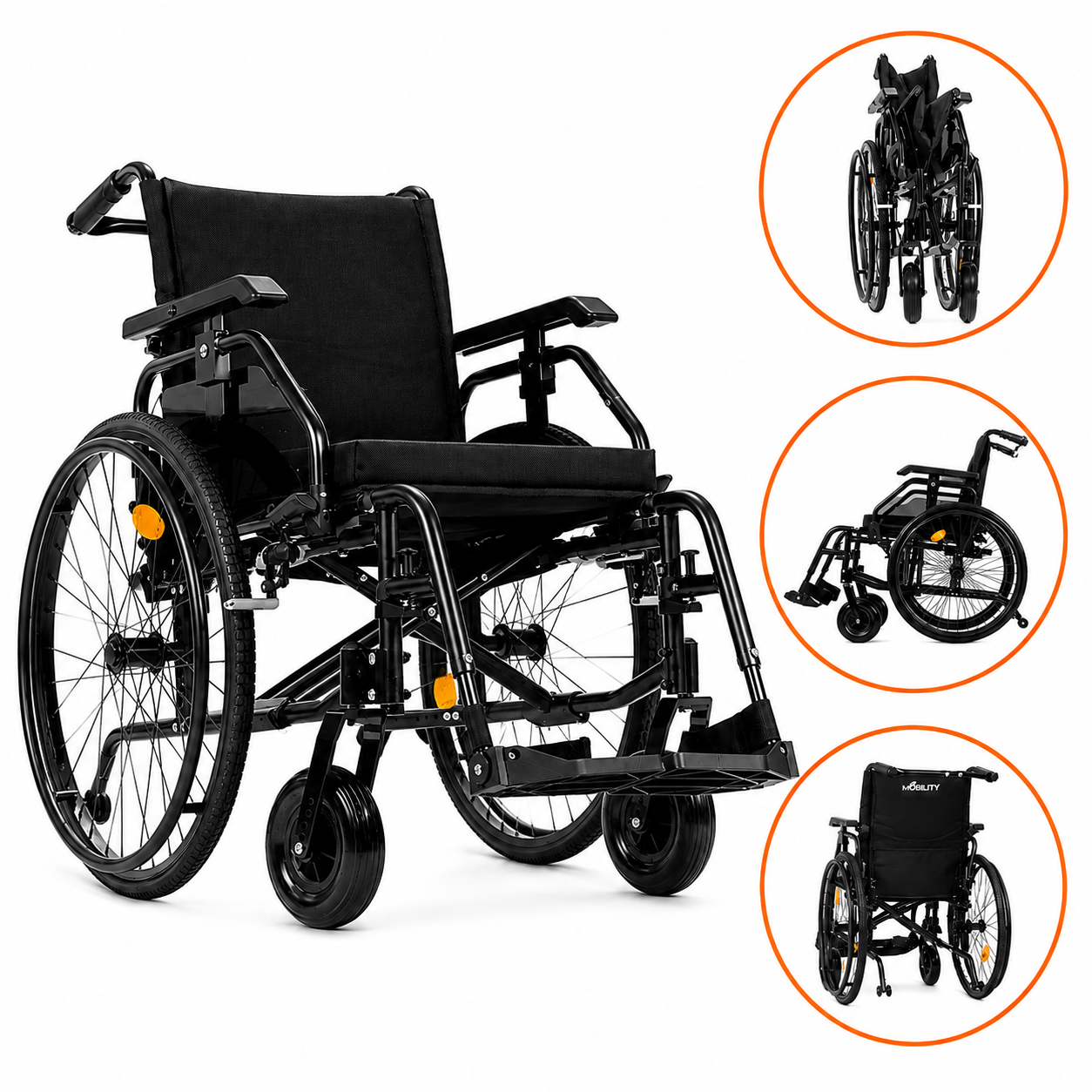 Cadeira de Rodas Manual X2 - Mobility
