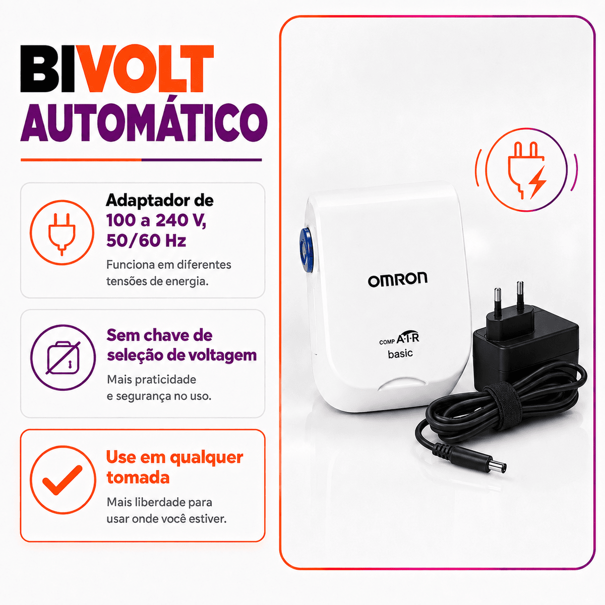Inalador Compressor Elite - OMRON