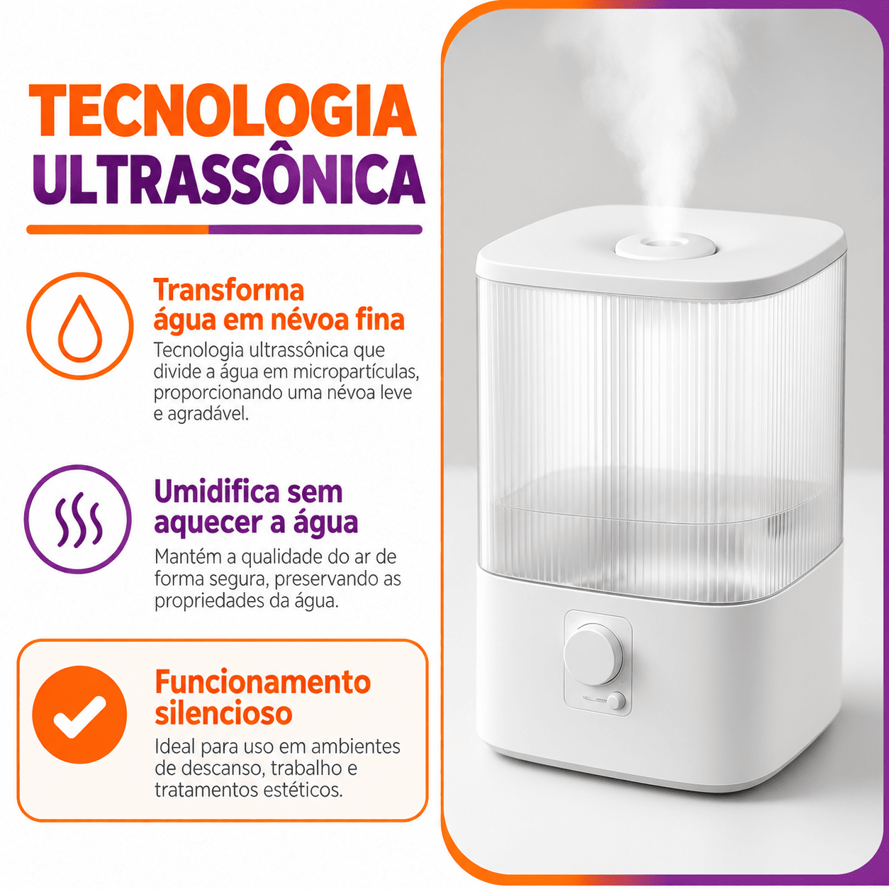 Umidificador Humid Air 4 Litros - OMRON