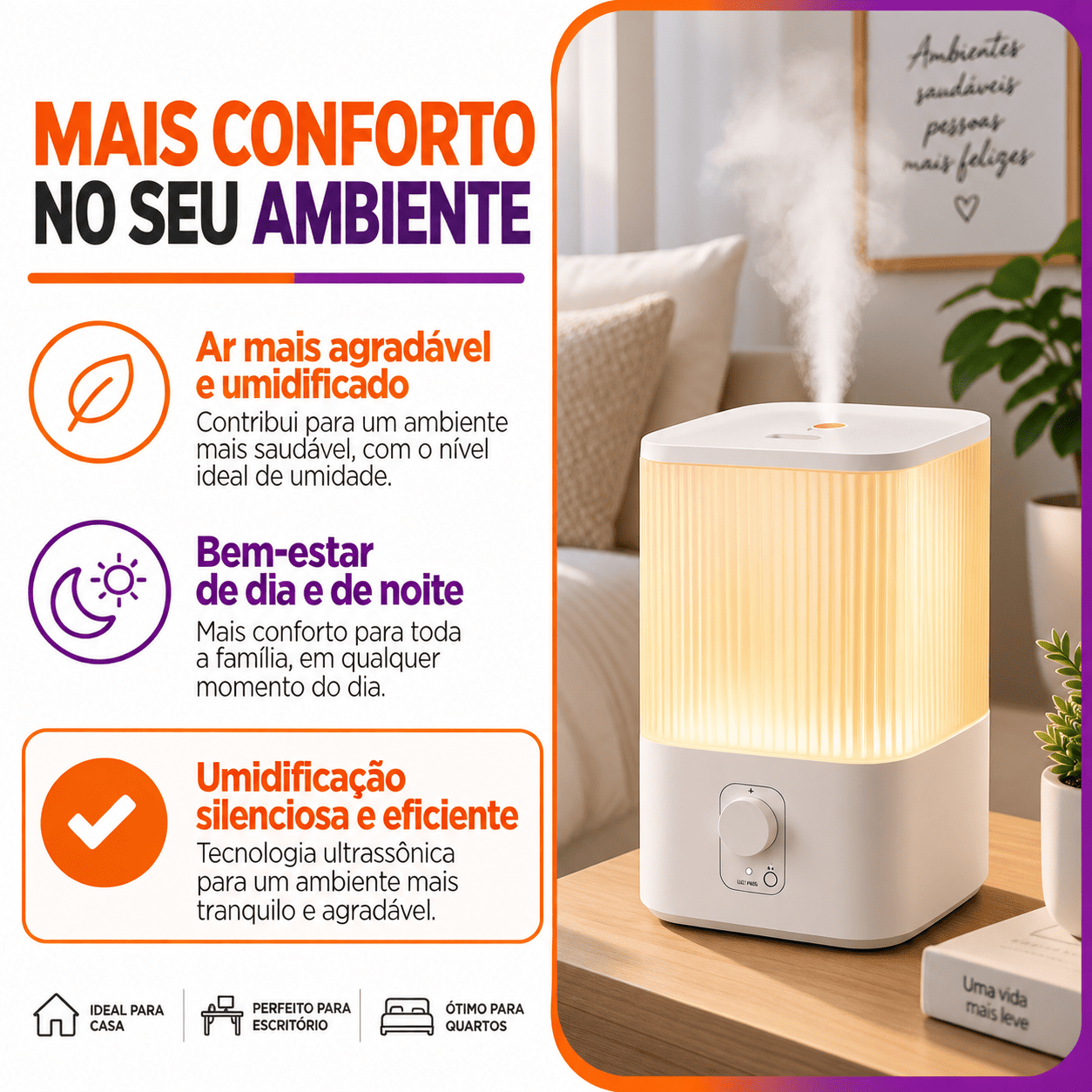 Umidificador Humid Air 4 Litros - OMRON