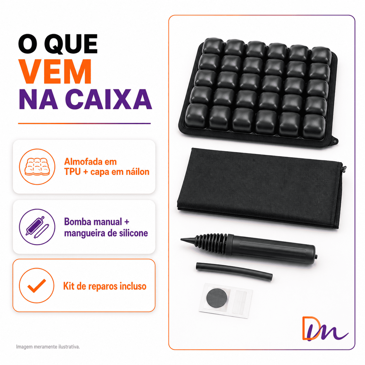 Air Basic Almofada De Ar Terapêutica T41 - Dellamed