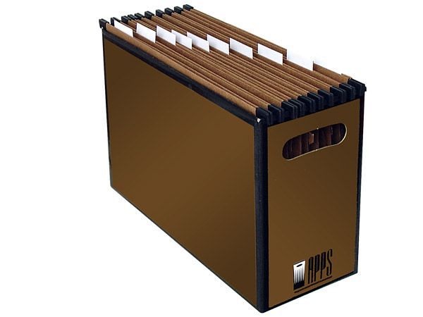 KIT ARQUIVO APPS (PAPELÃO) C/10 PASTAS SUSPENSAS EKO KRAFT