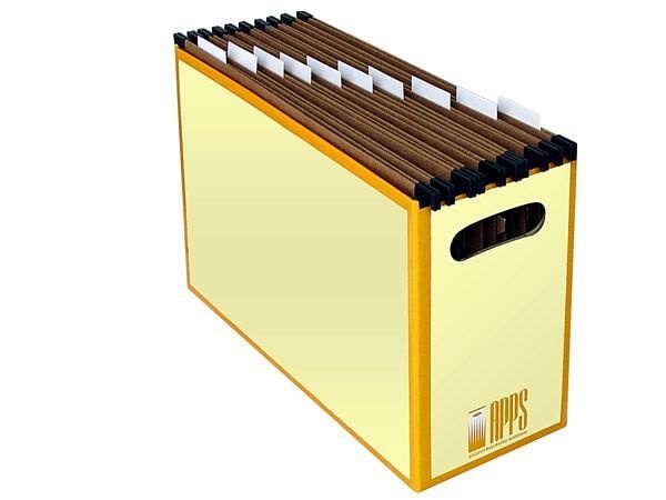 KIT ARQUIVO APPS (PAPELÃO) C/10 PASTAS SUSPENSAS EKO KRAFT