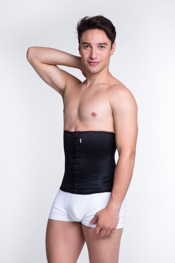 Faixa Abdominal Masculina Modeladora com 8 Barbatanas Biobela 1645