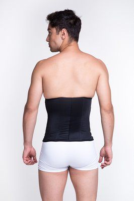 Faixa Abdominal Masculina Modeladora com 8 Barbatanas Biobela 1645