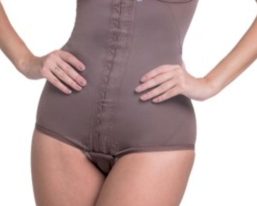 Body Modelador Cavadinho com Fecho Frontal Premium Biobela 16302