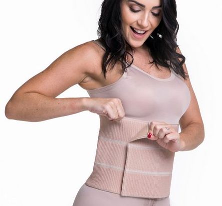 Faixa de Correção de Postura Pós-Cirúrgica 3 Gomos Biobela 1625G3 Unissex