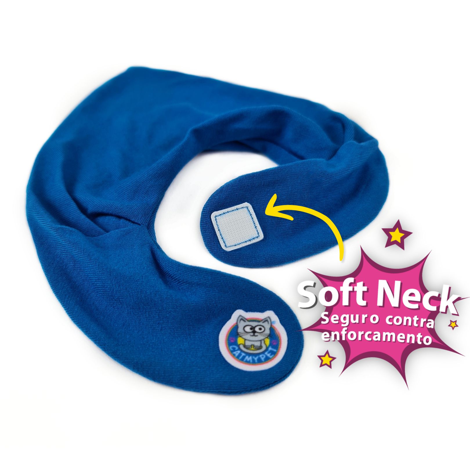 Bandana Capa Cat - Azul Royal