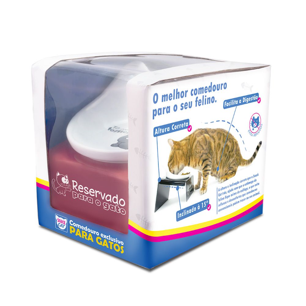 Snack Cat - Comedouro Para Gatos