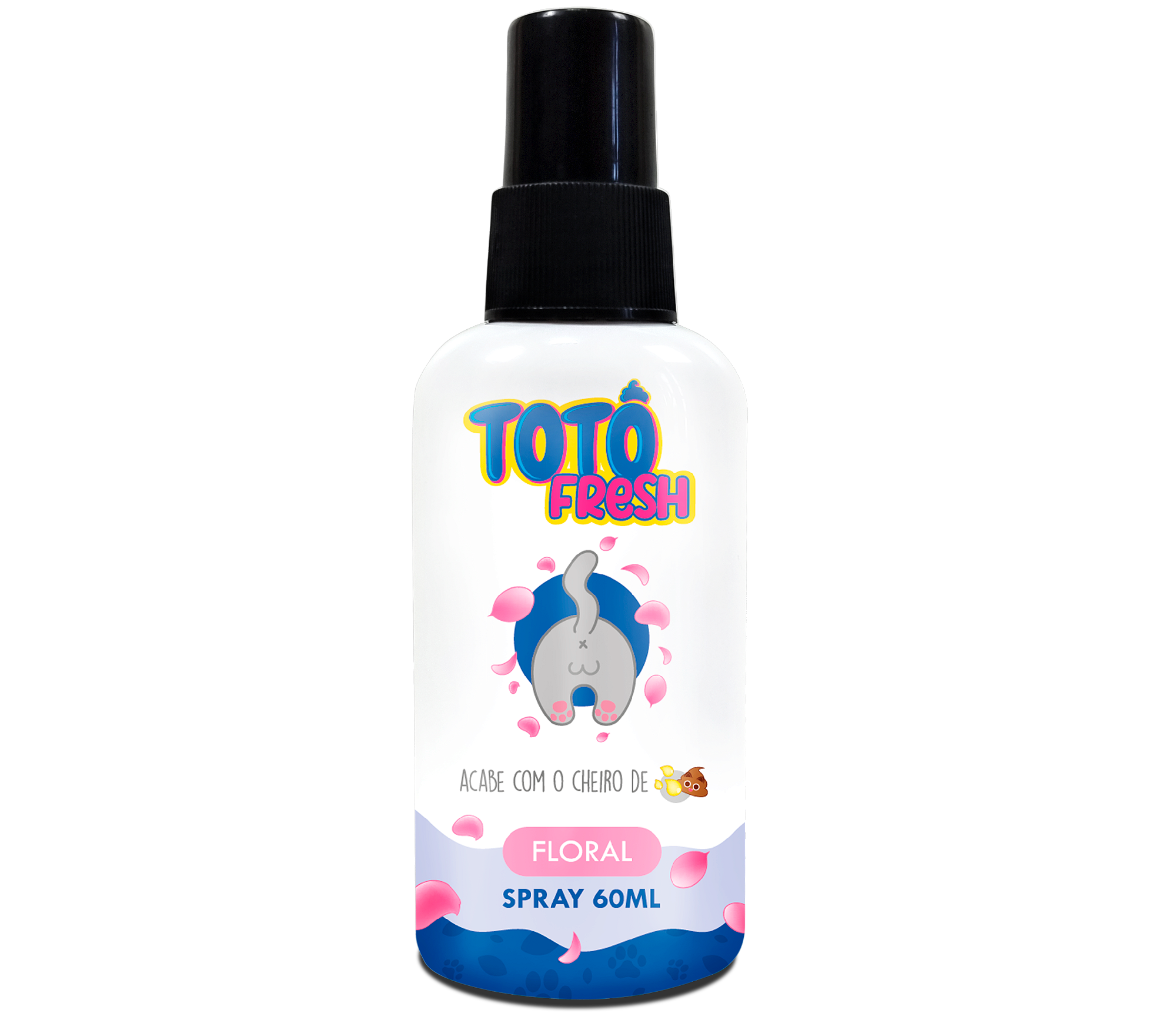 Totô Fresh 60ml - Neutralizador de Mau Cheiro (Floral)