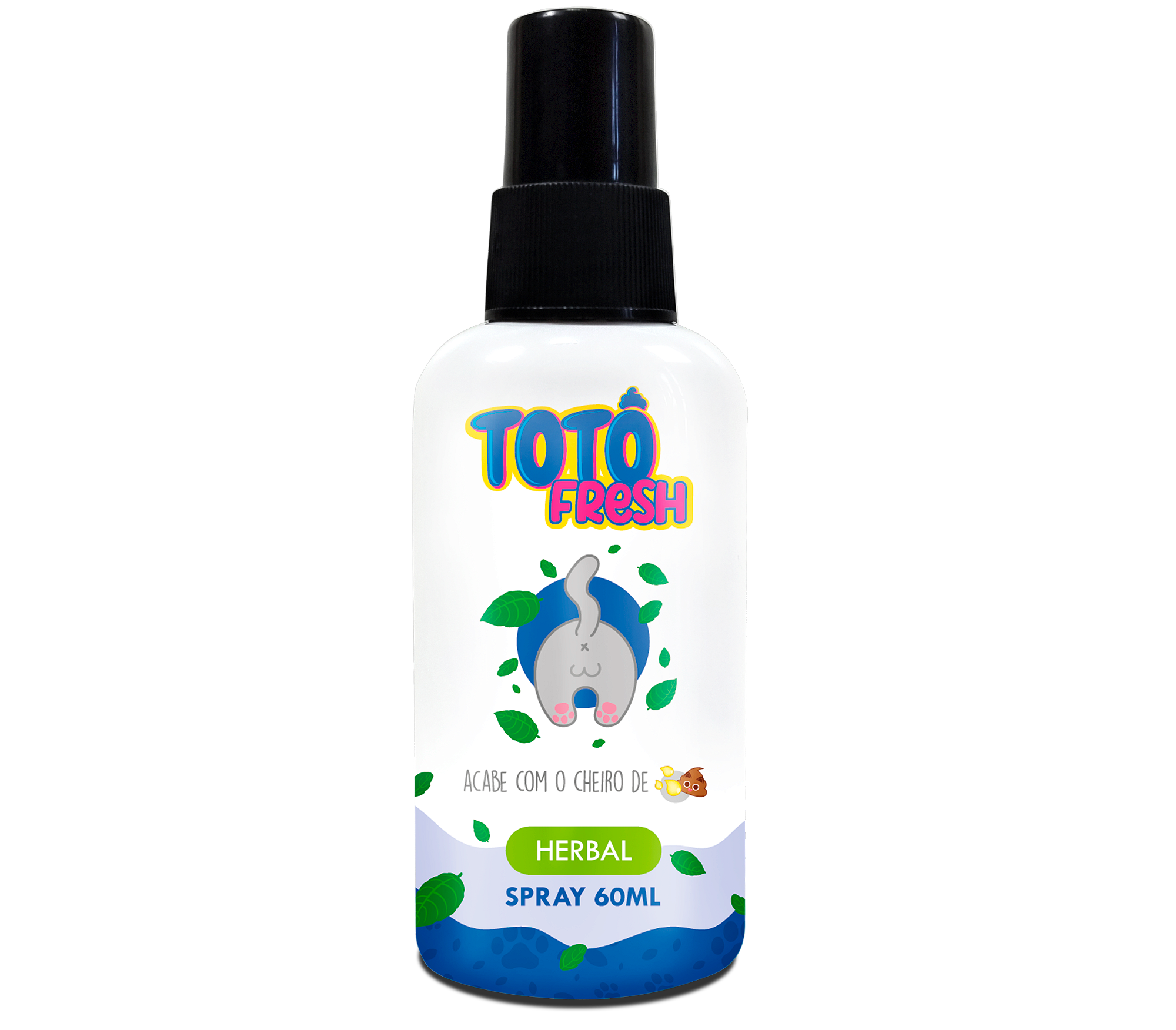 Totô Fresh 60ml - Neutralizador de Mau Cheiro (Herbal)