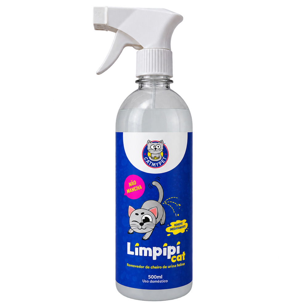 Limpipi Cat 500ml - Removedor de Cheiro de Urina Felina