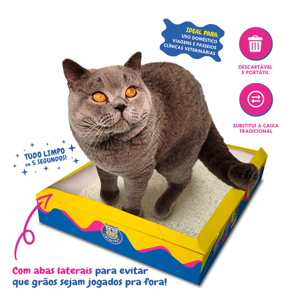 Gatotô Banheirinho Descartável