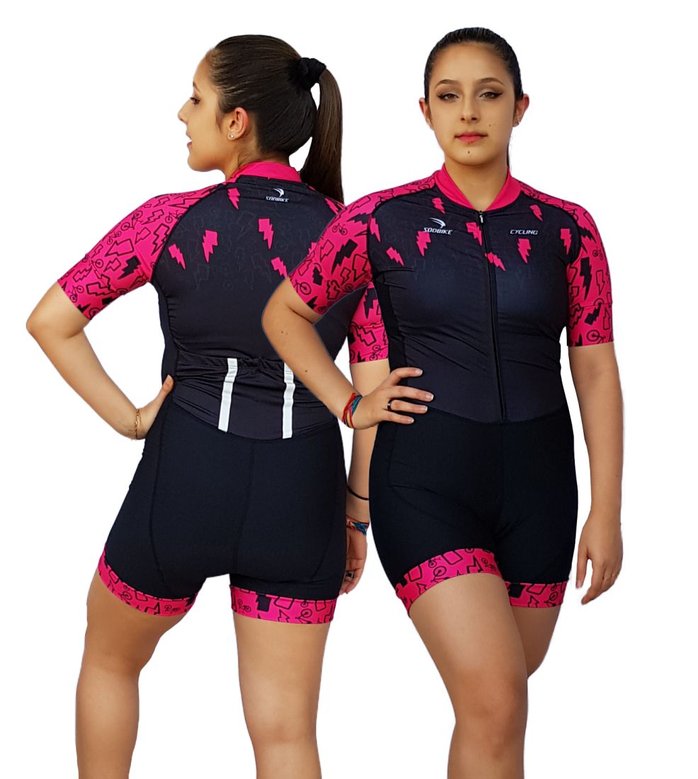 MACAQUINHO CICLISMO FEMININO SÓDBIKE, FORRO GEL E ESPUMA MISTO