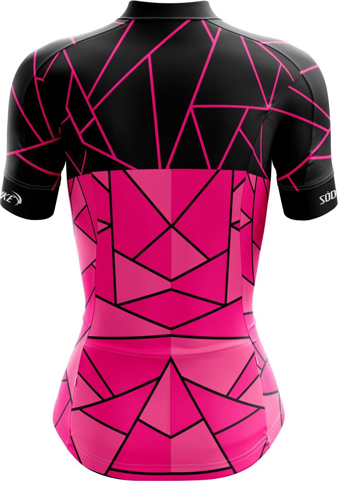 CAMISA CICLISMO FEMININA SÓDBIKE, PROTEÇÃO SOLAR 20, ZIPER FULL
