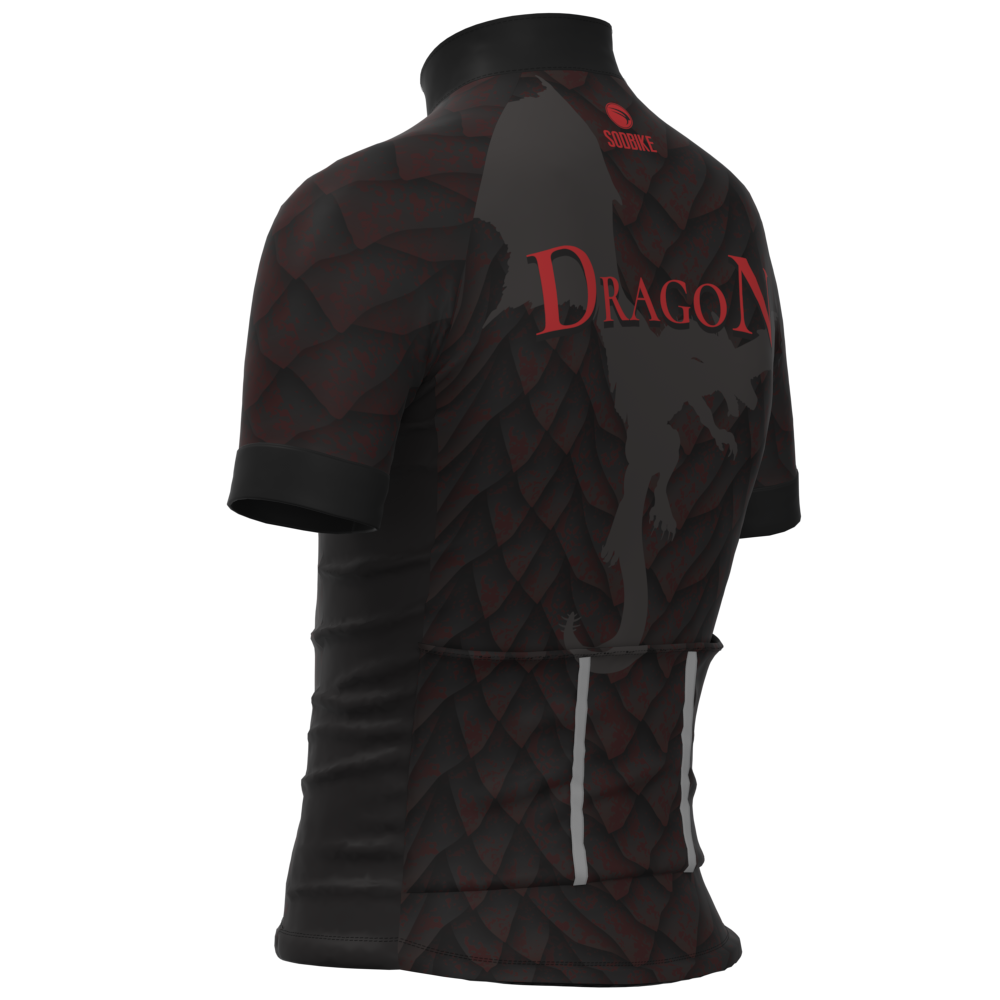 CAMISA CICLISMO INFANTIL SÓDBIKE, PROTEÇÃO SOLAR 20, ZIPER FULL, DRAGON