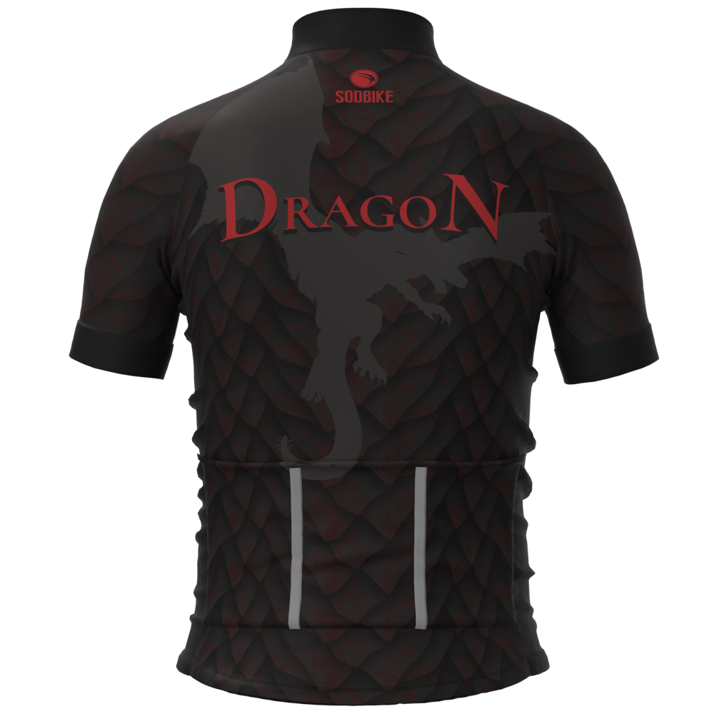 CAMISA CICLISMO INFANTIL SÓDBIKE, PROTEÇÃO SOLAR 20, ZIPER FULL, DRAGON