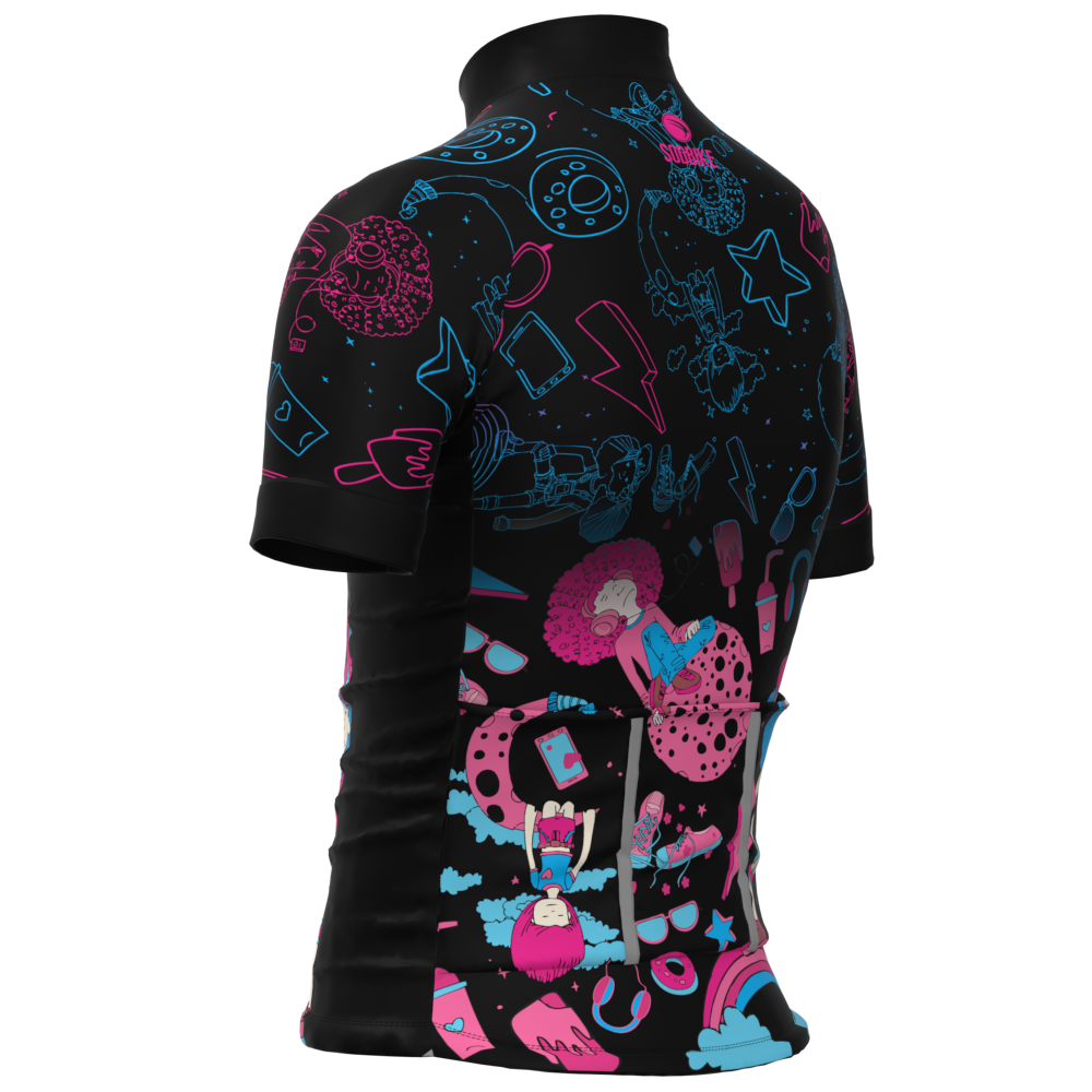 CAMISA CICLISMO INFANTIL SÓDBIKE, PROTEÇÃO SOLAR 20, ZIPER FULL, TEEN