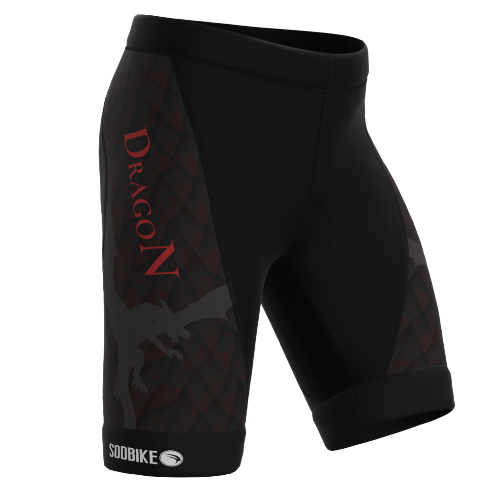 BERMUDA CICLISMO INFANTIL SÓDBIKE, PROTEÇÃO SOLAR 30, FORRO GEL E ESPUMA MISTO, DRAGON
