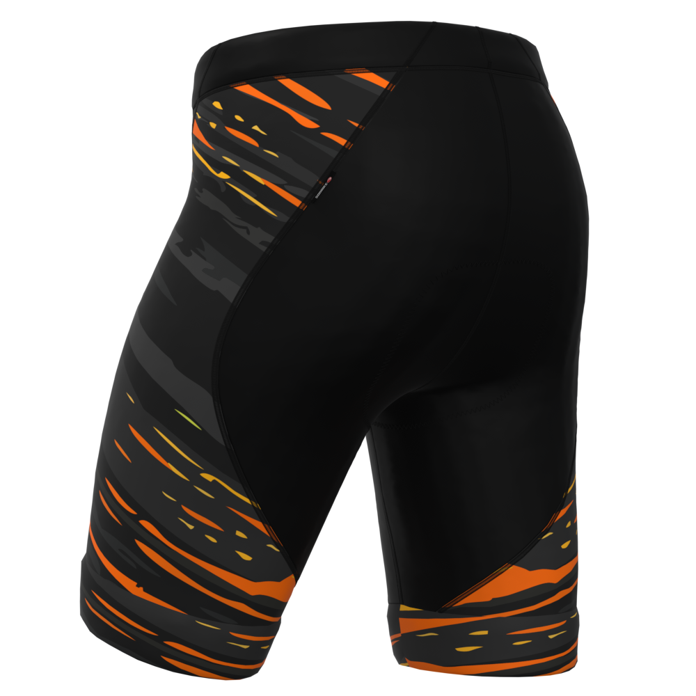 BERMUDA CICLISMO INFANTIL SÓDBIKE, PROTEÇÃO SOLAR 30, FORRO GEL E ESPUMA MISTO, FLUOR