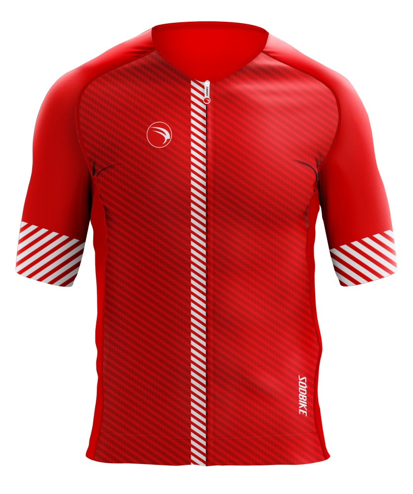 CAMISA CICLISMO UNISSEX PRÓ SÓDBIKE, PROTEÇÃO SOLAR 50, ZIPER FULL
