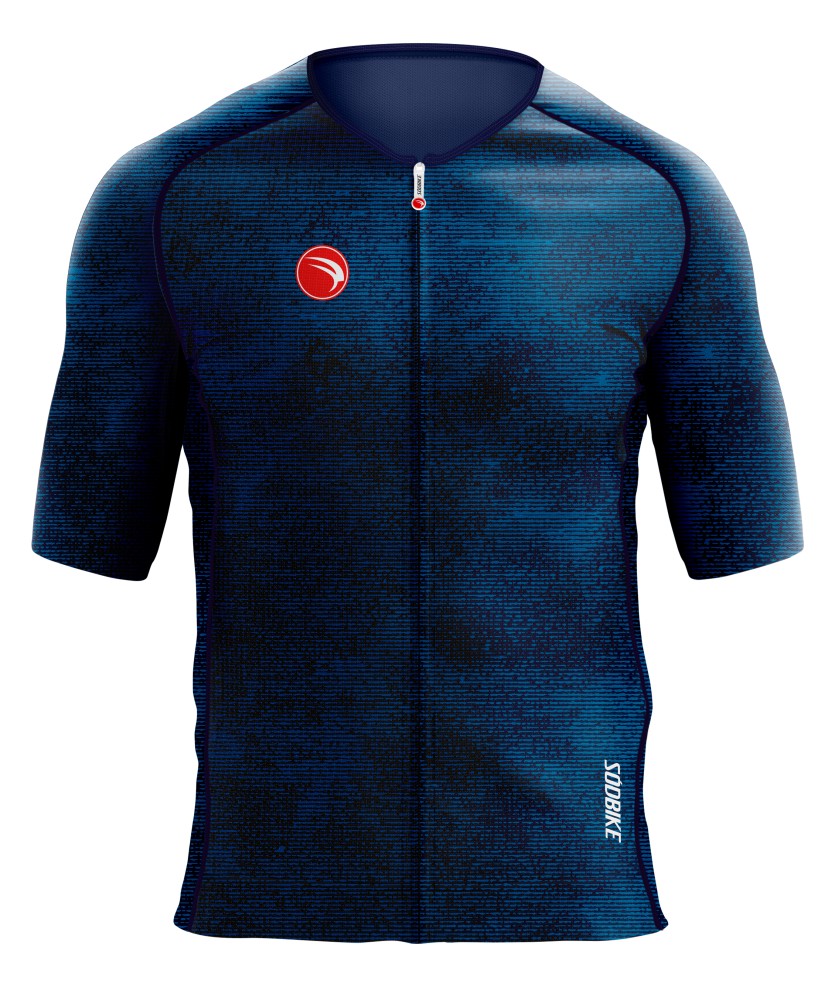 CAMISA CICLISMO UNISSEX PREMIUM SÓDBIKE, PROTEÇÃO SOLAR 50, ZIPER FULL