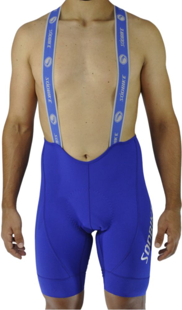BRETELLE MASCULINO CICLISMO PREMIUM SÓDBIKE, FORRO GEL E ESPUMA MISTO