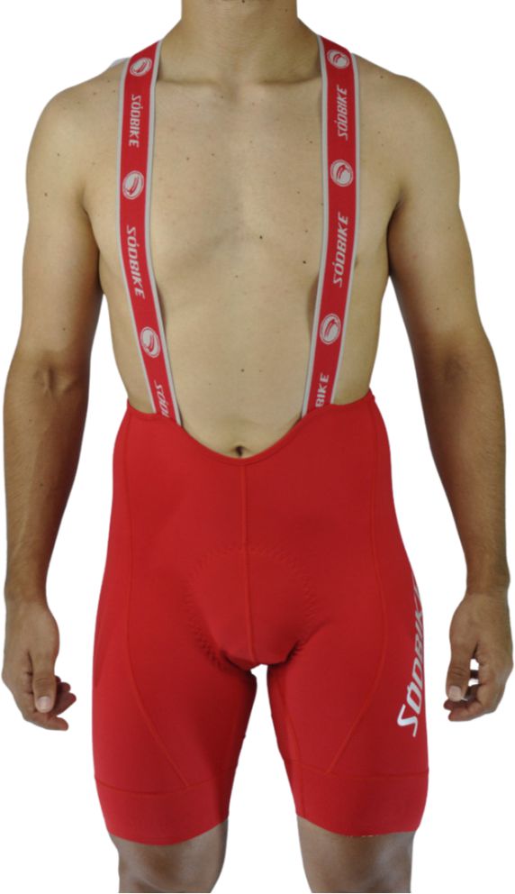 BRETELLE MASCULINO CICLISMO PREMIUM SÓDBIKE, FORRO GEL E ESPUMA MISTO